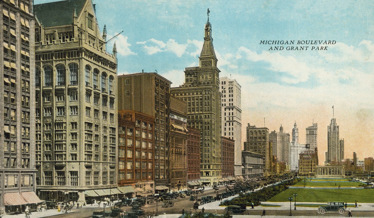 Michigan Boulevard y Grant Park de American Photographer