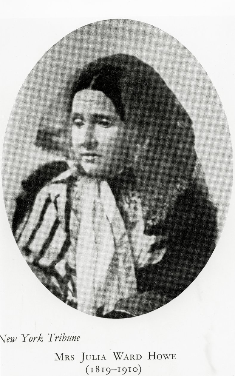 Sra. Julia Ward Howe, c.1860s de American Photographer
