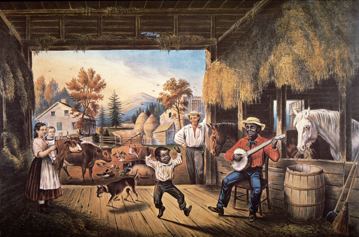 Baile de granero en Kentucky de American School
