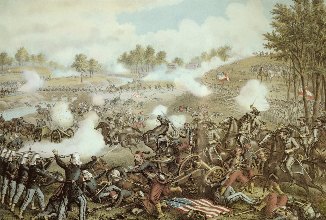 Batalla de First Bull Run de American School