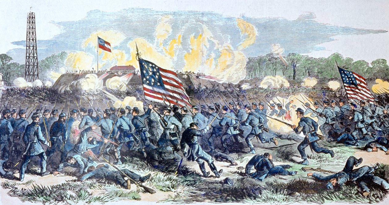 Batalla de Secessionville, Isla James, Carolina del Sur de American School