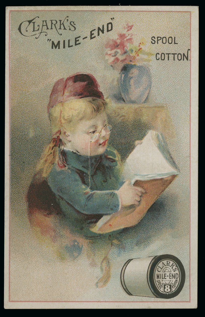 Tarjeta comercial de algodón Clark