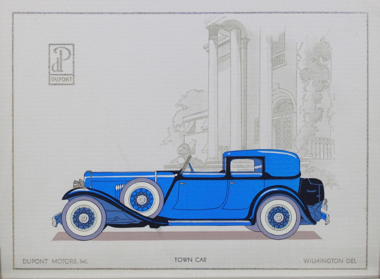Automóviles DuPont: Coche de ciudad, 1921 de American School