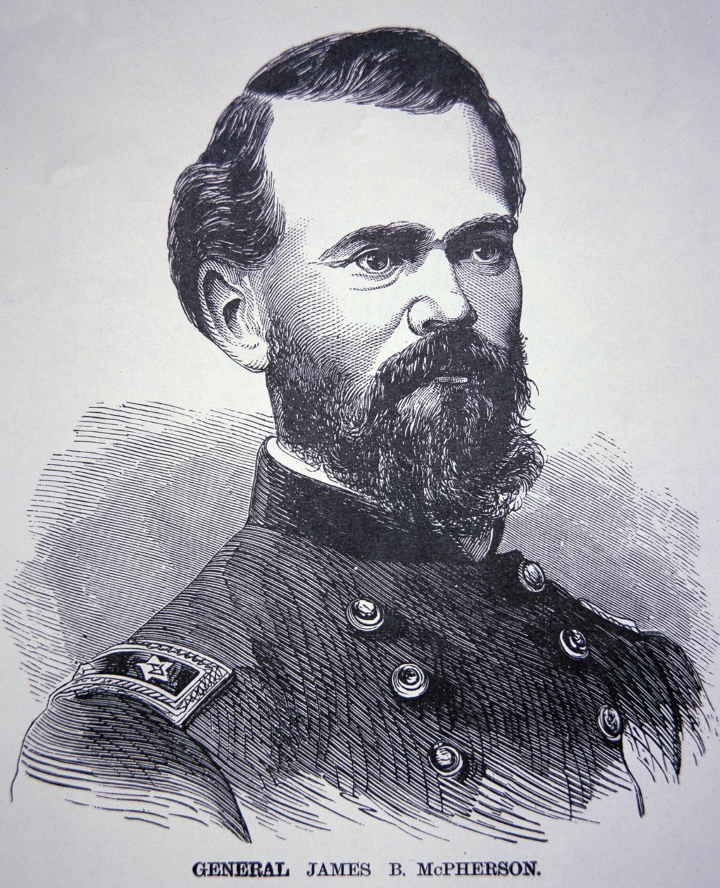 General James Birdseye McPherson (1828-64) de American School