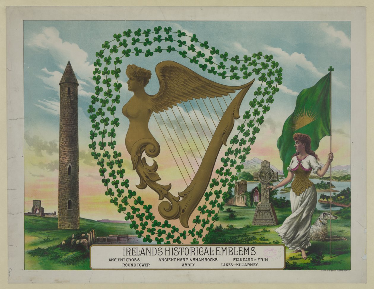 Emblemas Históricos de Irlanda de American School