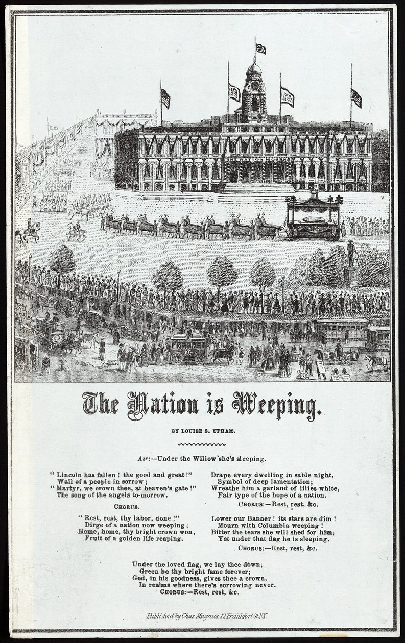 Procesión fúnebre de Lincoln de American School