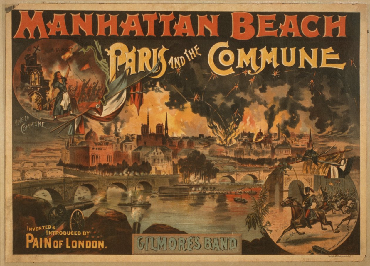 Manhattan Beach: París y la Comuna, c.1891 de American School