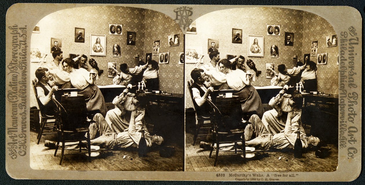 McCarthys Wake (Parte 3), 1899 de American School