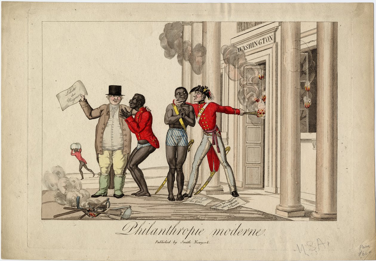Filantropía moderna, c.1813 de American School