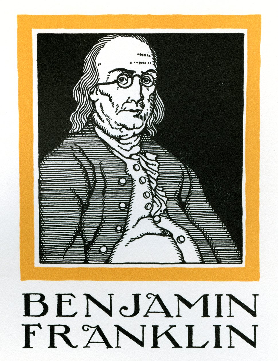Retrato de Benjamin Franklin de American School