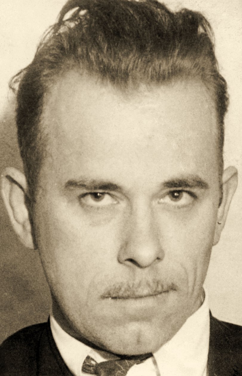 Retrato de John Dillinger (1903 – 34) de American School