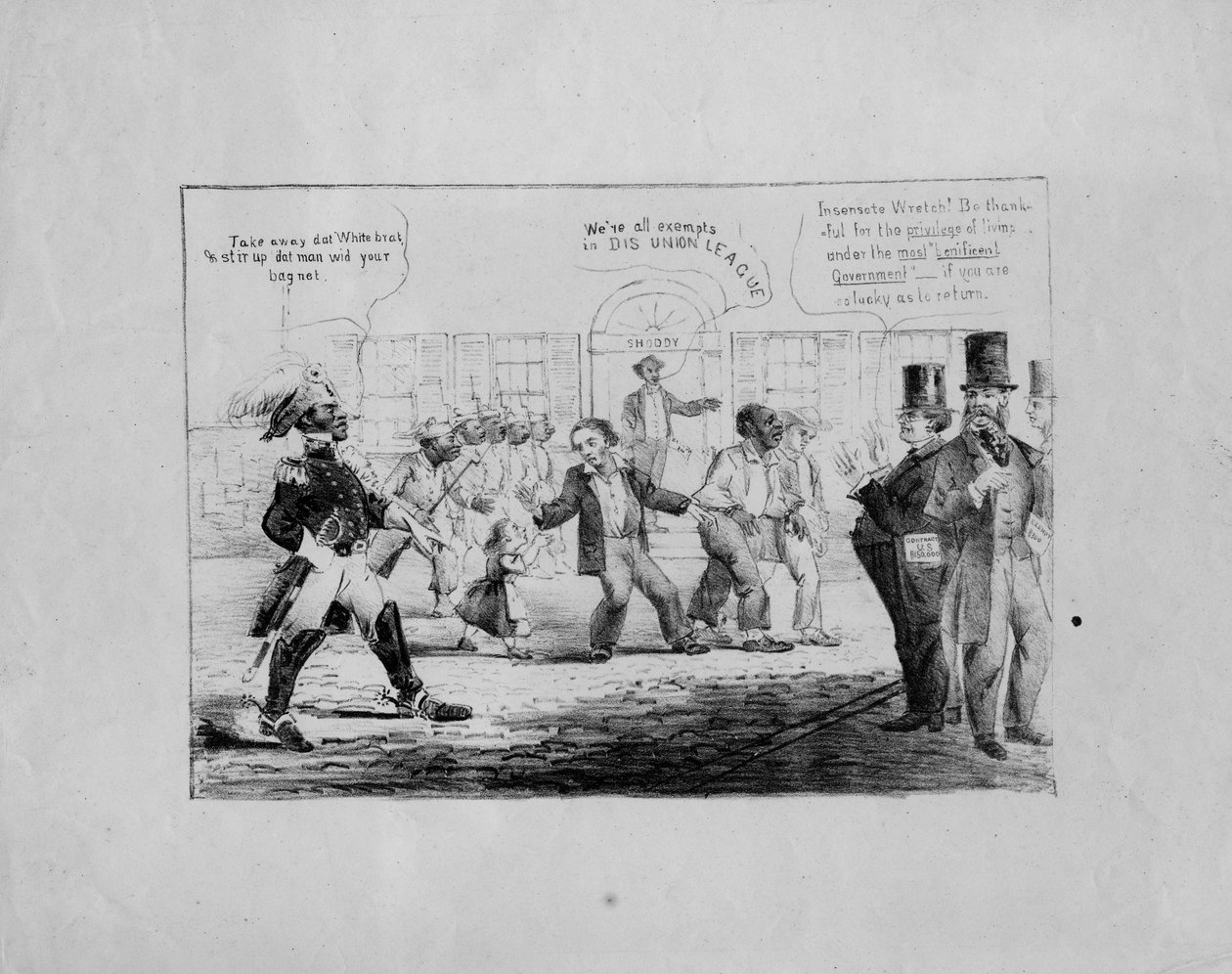[Quita a ese niño blanco] de American School