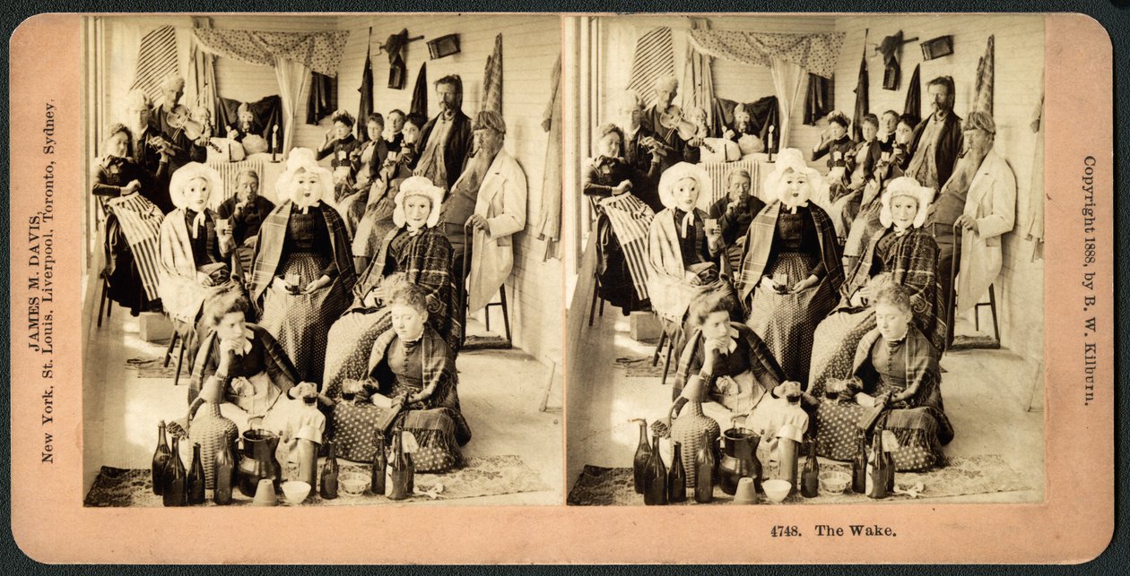 El Velorio, circa 1890 de American School