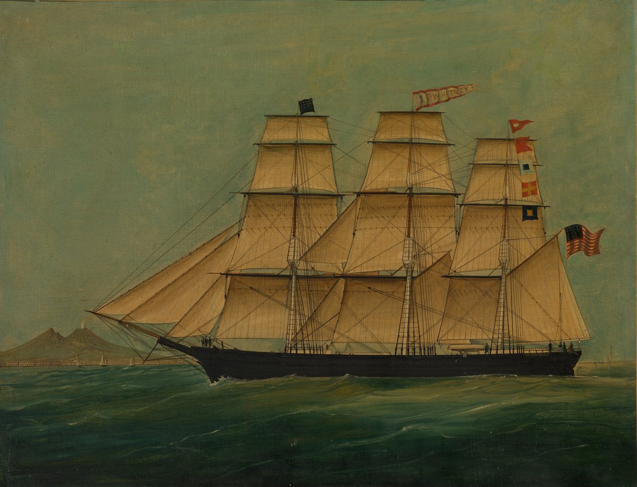 El barco J. P. Witney de American School