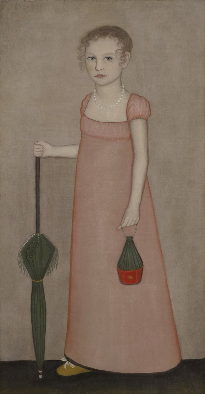 Retrato de Harriet Campbell, c.1815 de Ammi Phillips