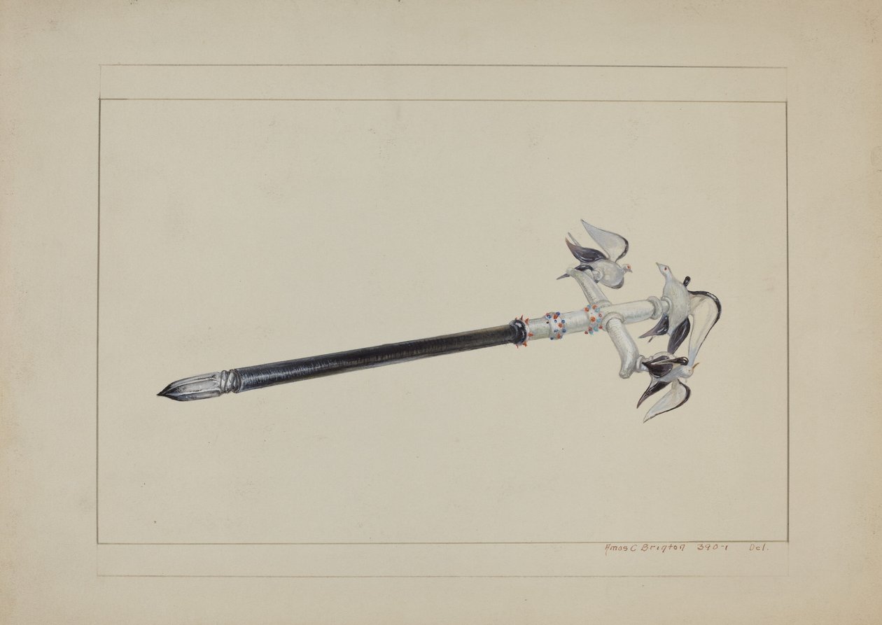 Pluma de Vidrio de Amos C. Brinton