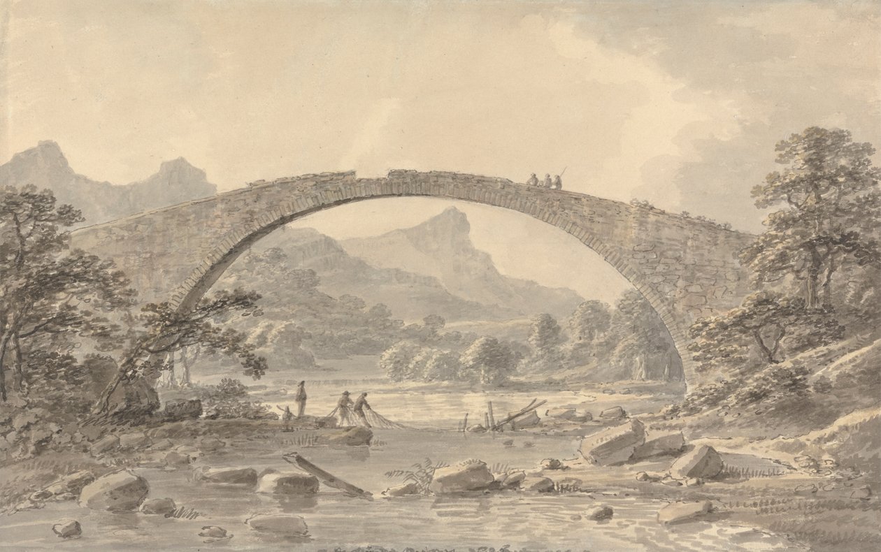 Pont Newydd, cerca de Dolgelly de Amos Green