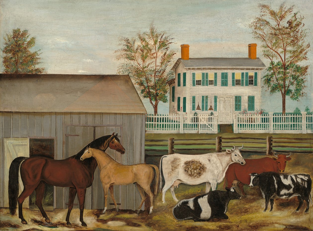 El corral de Amzi Emmons Zeliff