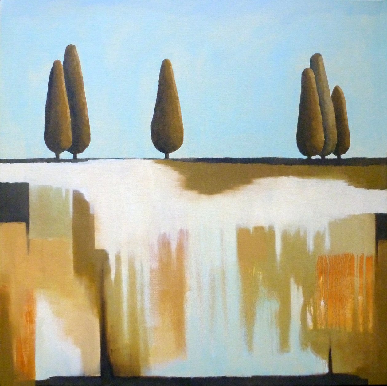 Árboles de ciprés de Ana Bianchi