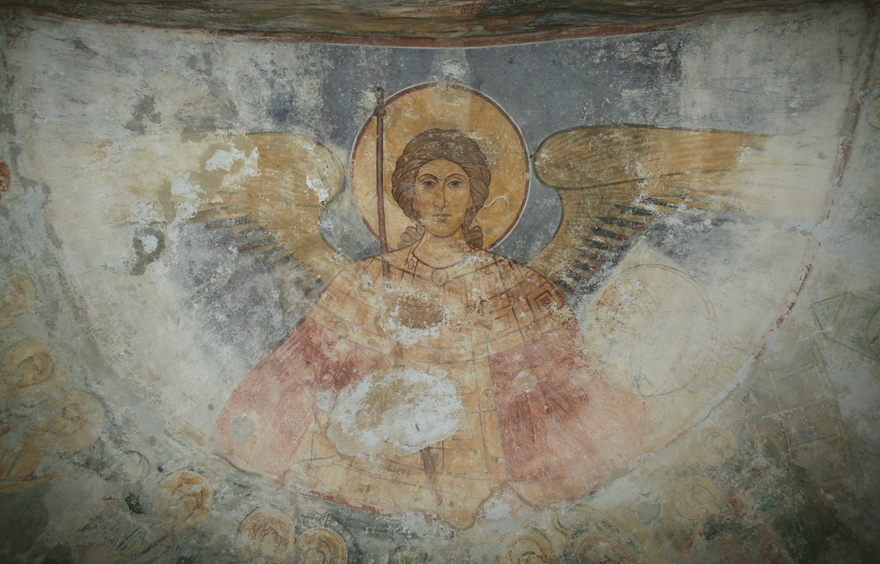 San Miguel Arcángel, siglo XII de Ancient Russian frescos