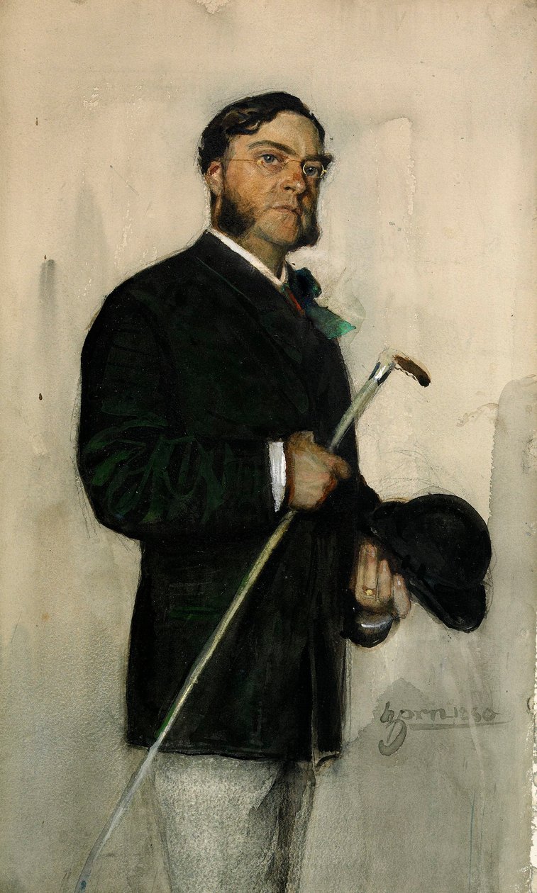 Banquero Ludvig Arosenius de Anders Leonard Zorn