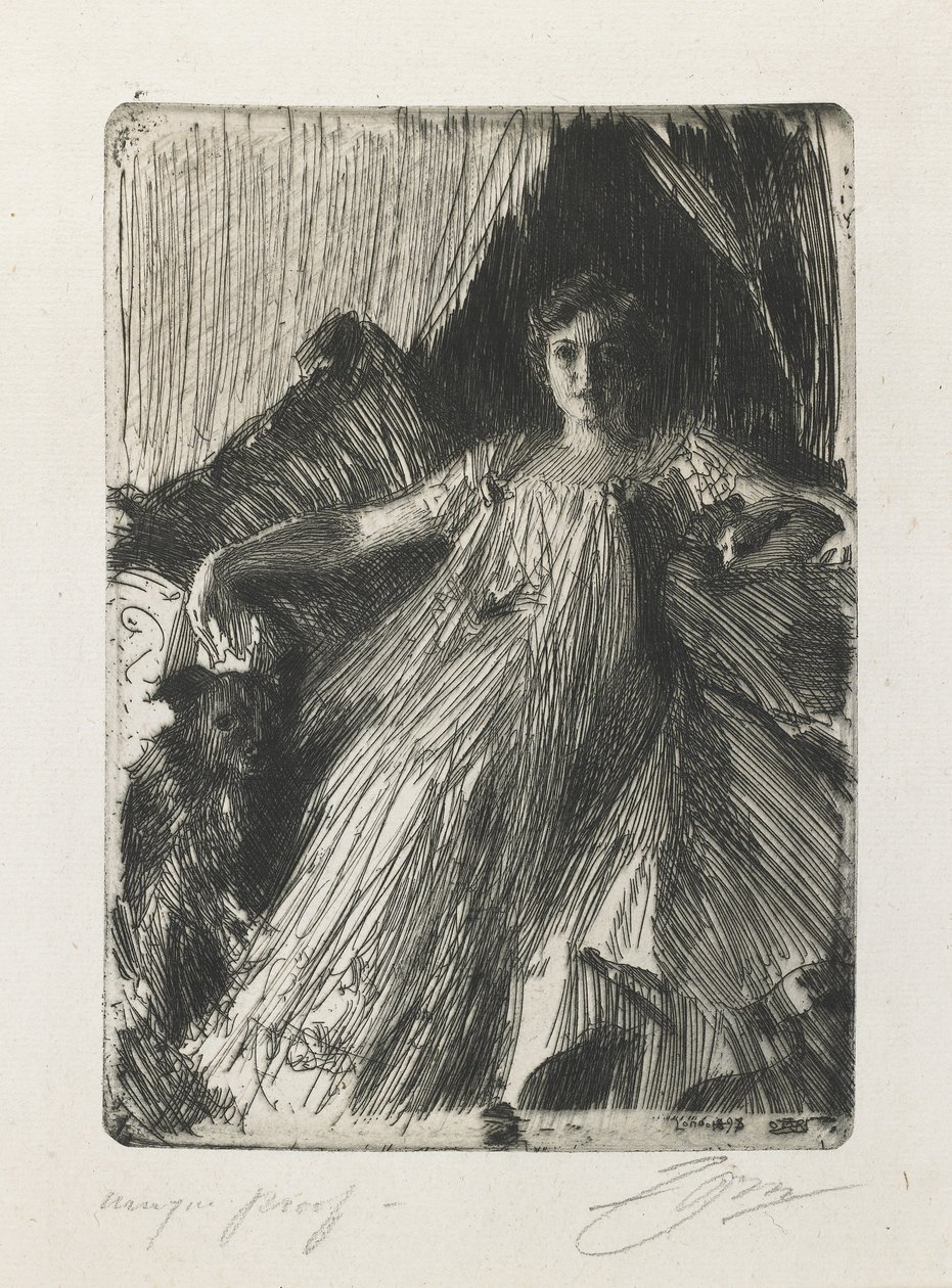 Maud Cassel (Sra. Ashley) de Anders Leonard Zorn