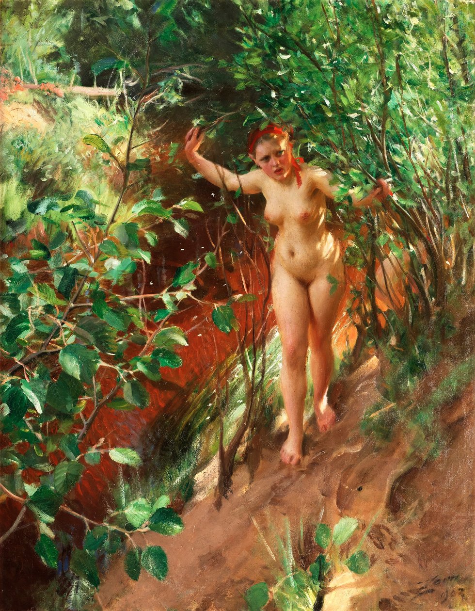 Arena roja de Anders Leonard Zorn