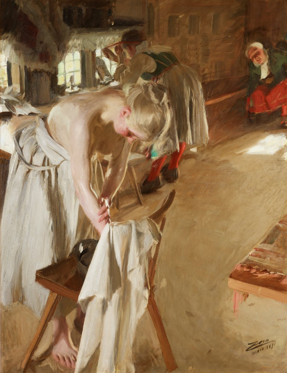 Domingo por la mañana de Anders Leonard Zorn
