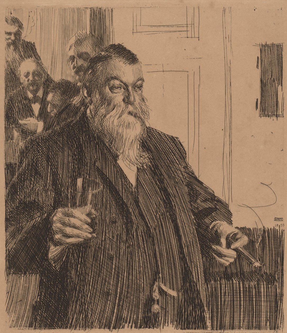 Un brindis II de Anders Leonard Zorn