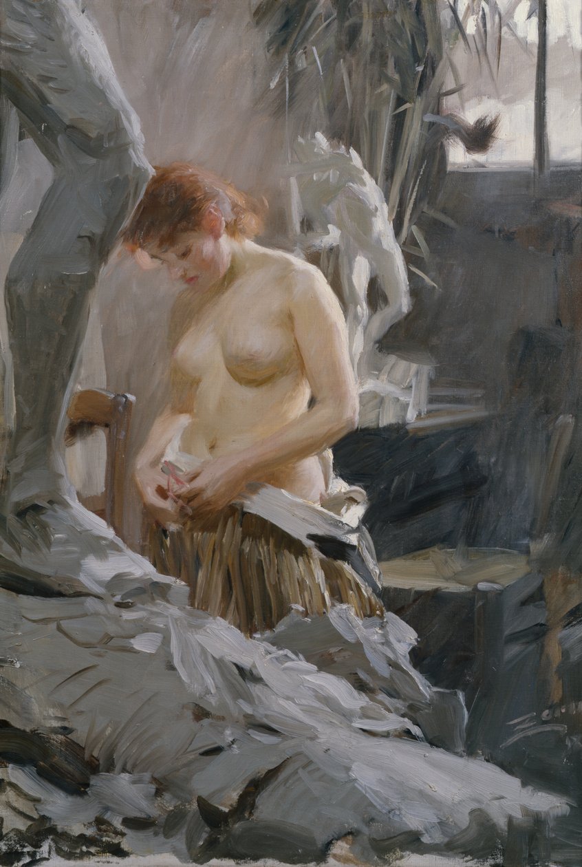 En el estudio de Wickstrom de Anders Leonard Zorn