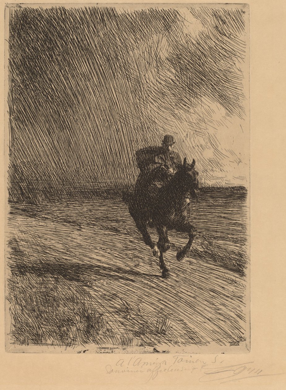 Tormenta de Anders Leonard Zorn