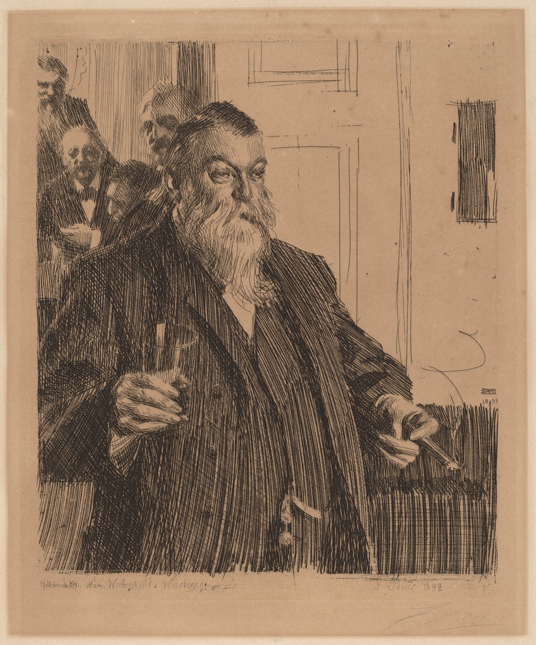 Un brindis II de Anders Leonard Zorn