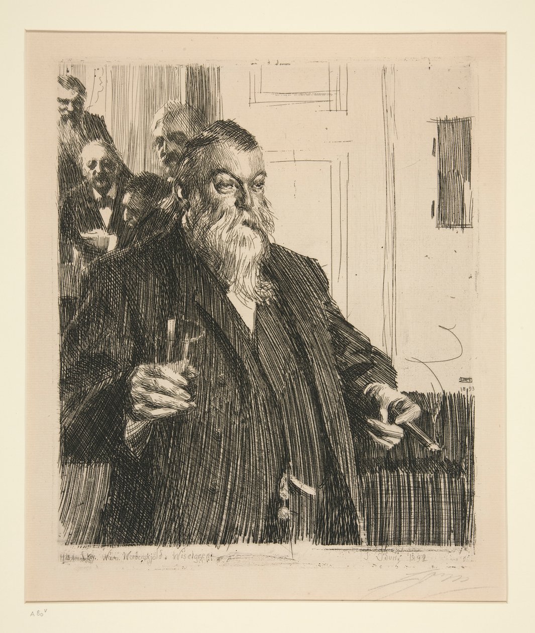 Un brindis II de Anders Leonard Zorn