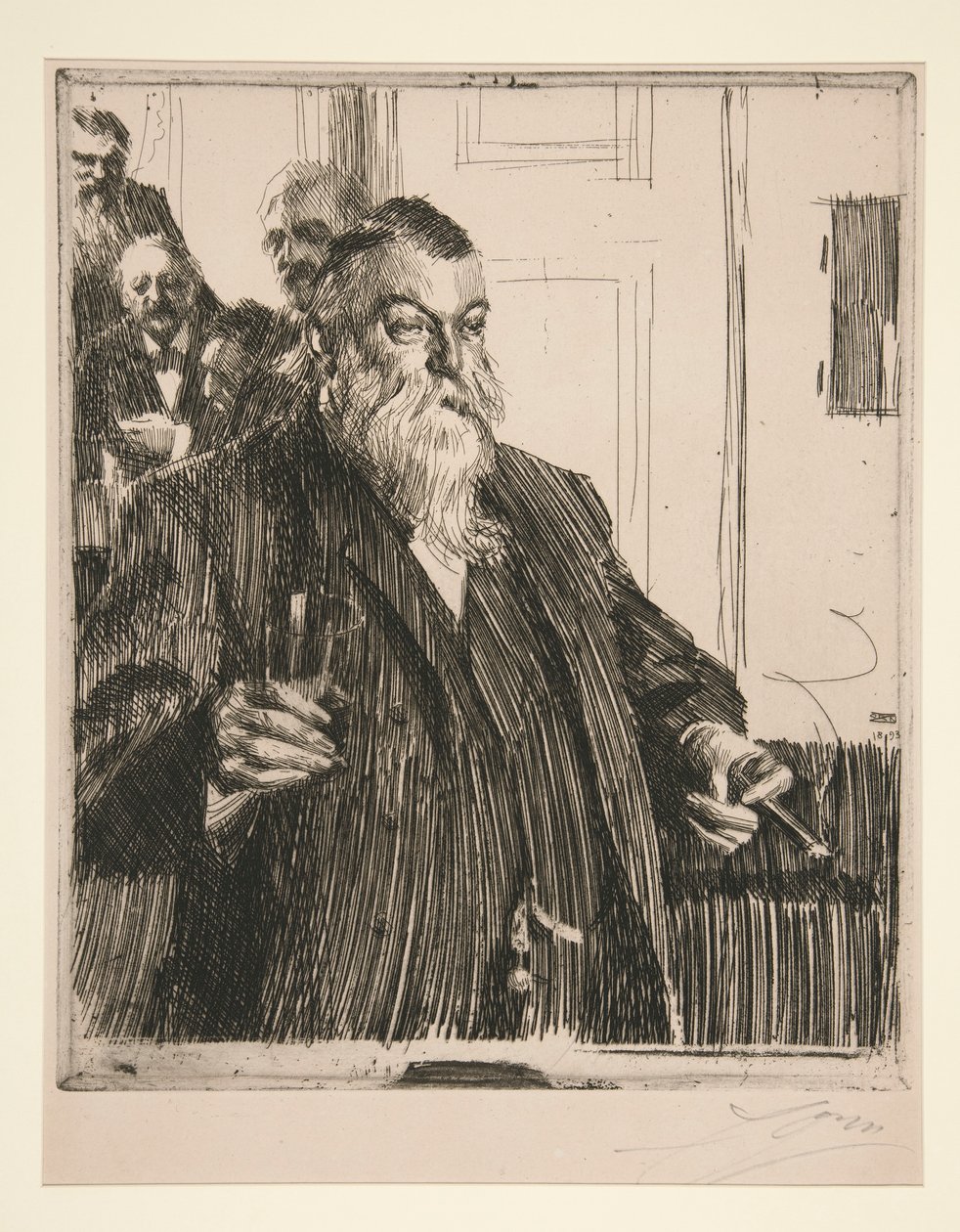 Un brindis II de Anders Leonard Zorn