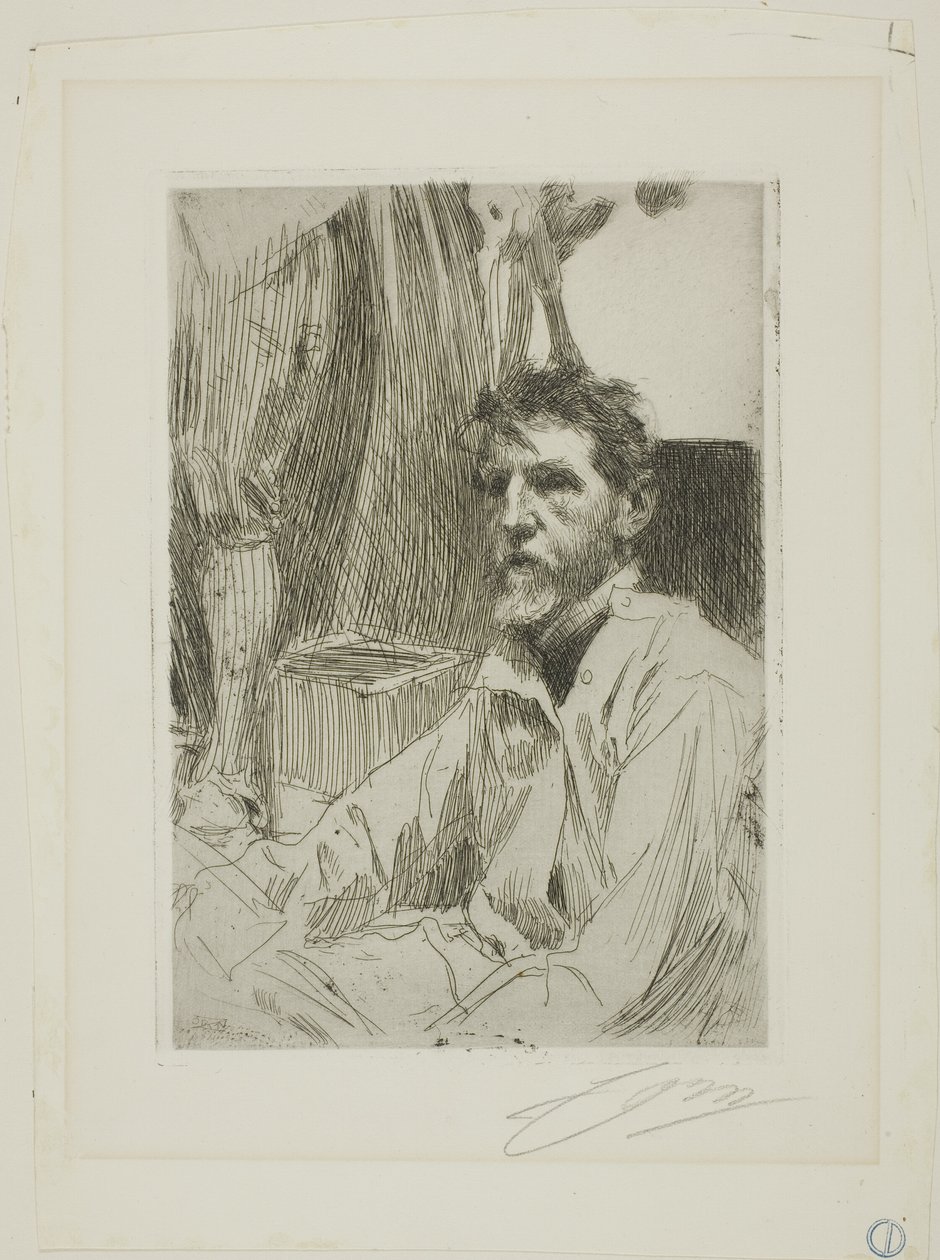 August Saint Gaudens I de Anders Leonard Zorn