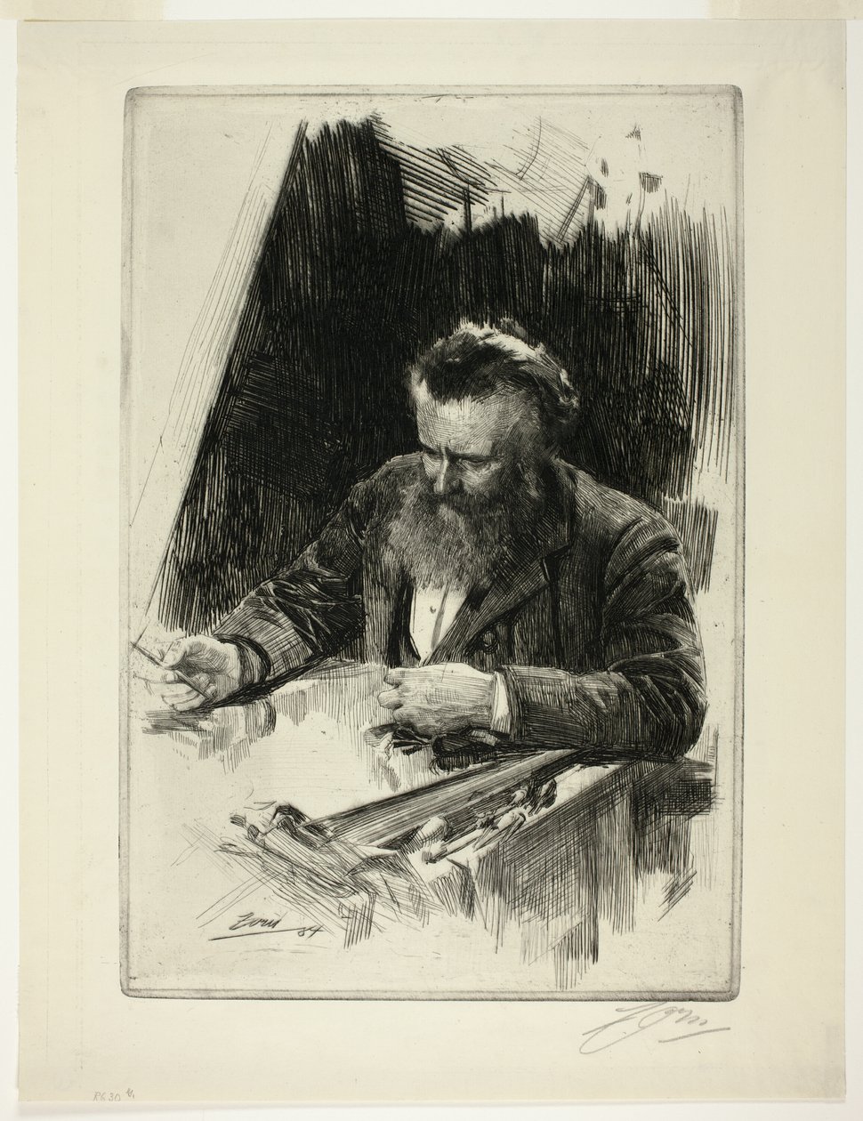 Axel Herman Haig III de Anders Leonard Zorn