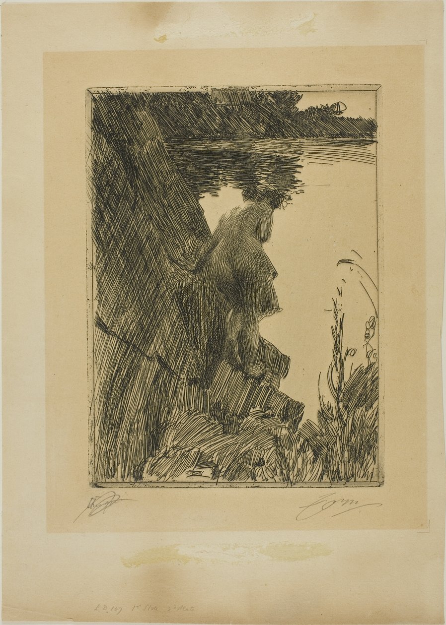 Bañista (Tarde) II de Anders Leonard Zorn