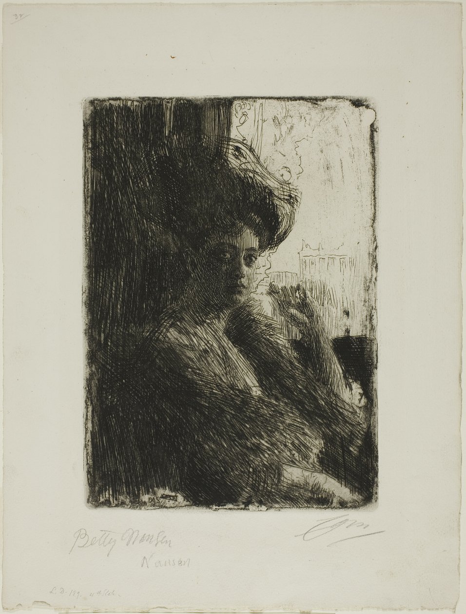 Betty Nansen de Anders Leonard Zorn
