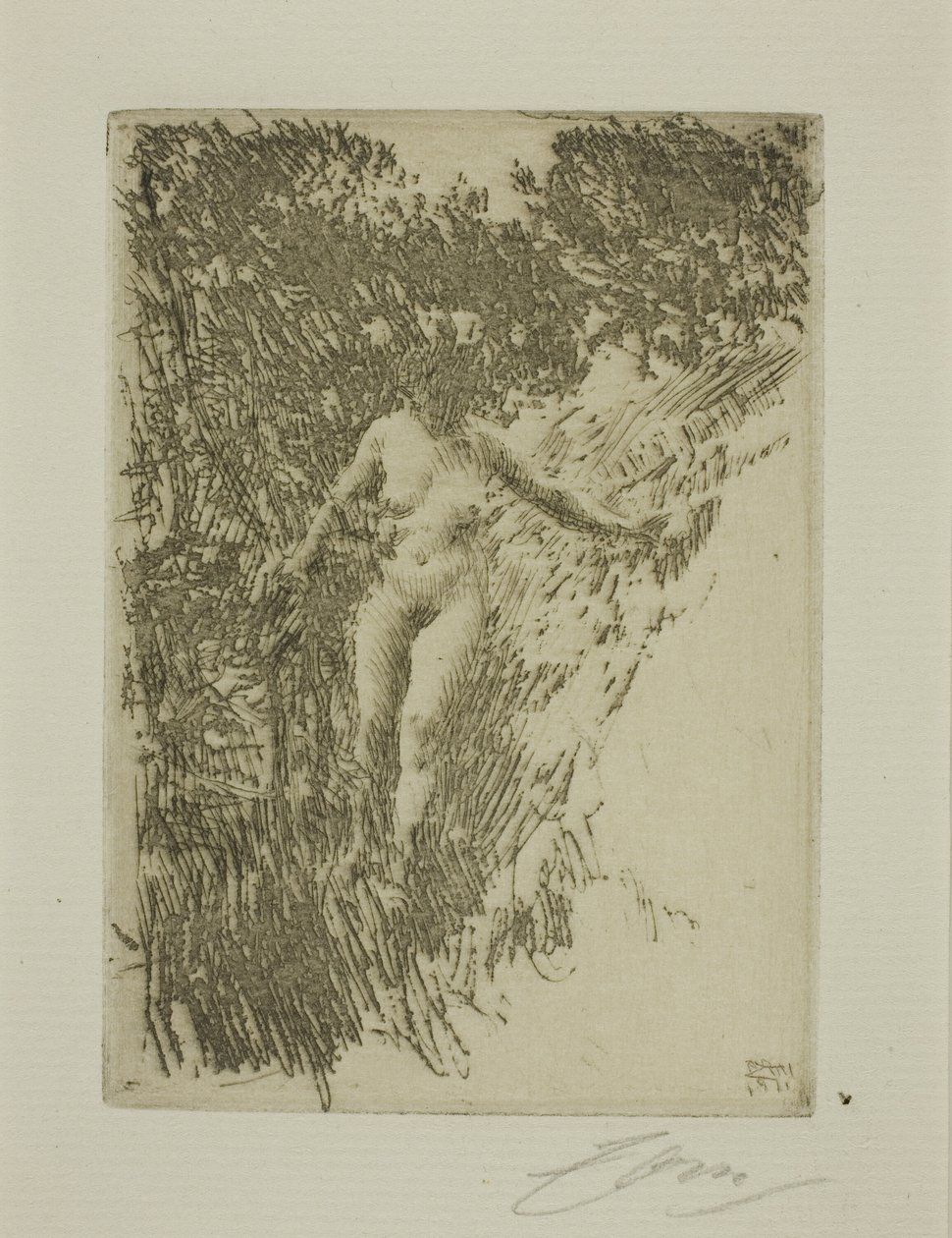 Leña de Anders Leonard Zorn