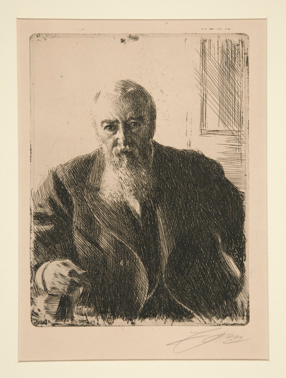C. F. Lirio de los valles de Anders Leonard Zorn