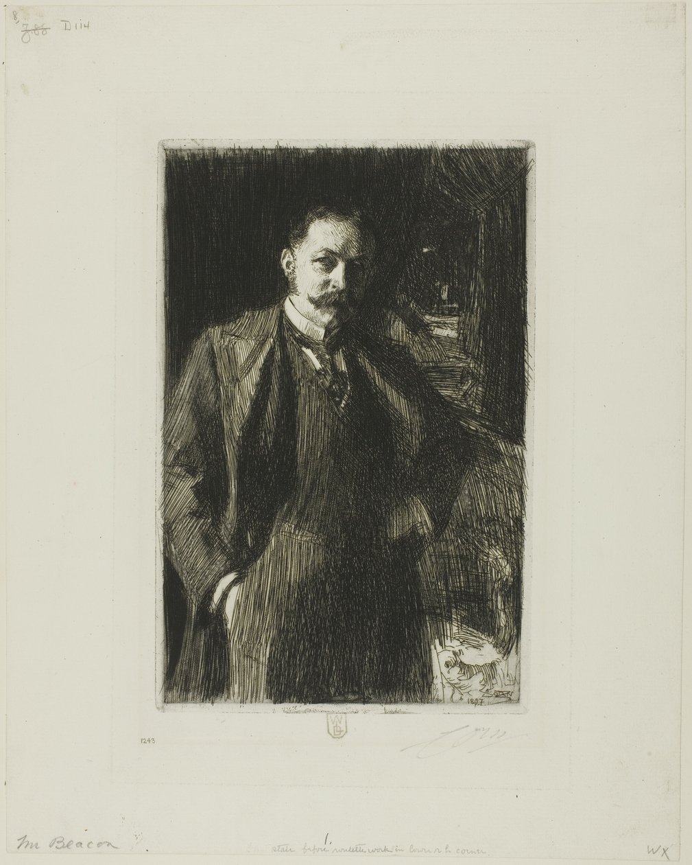 E. R. Bacon de Anders Leonard Zorn