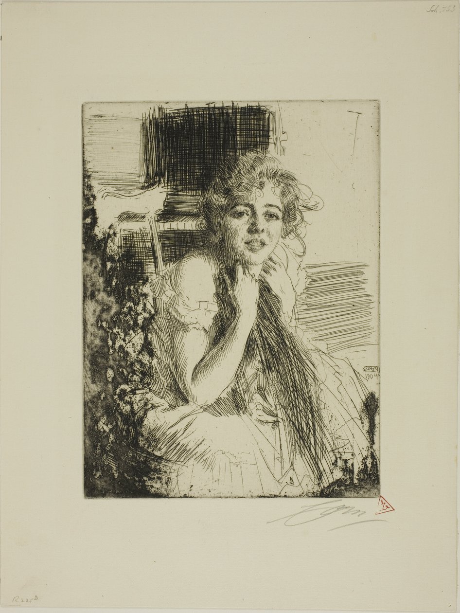 Emma Rasmussen de Anders Leonard Zorn