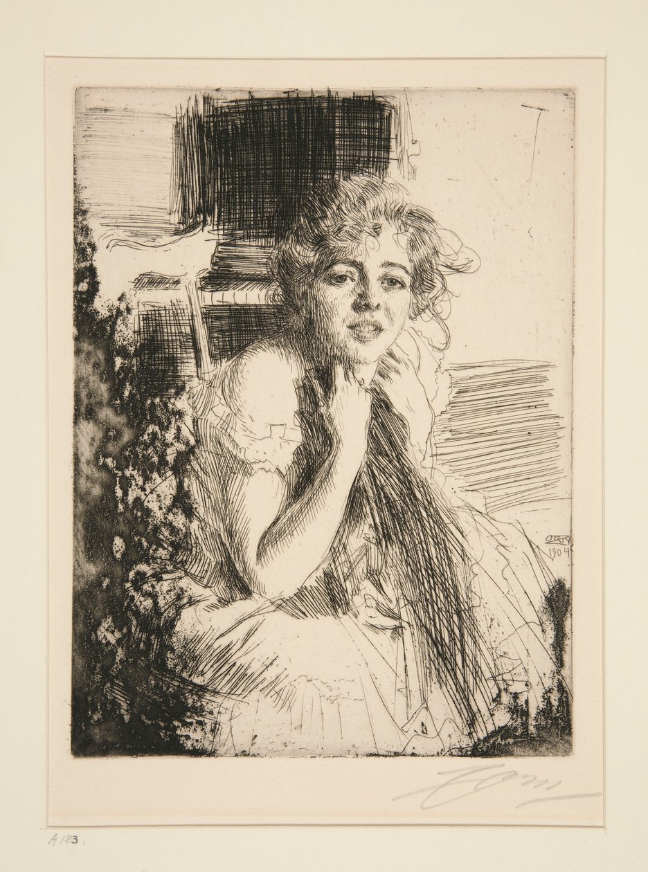 emma rasmussen de Anders Leonard Zorn