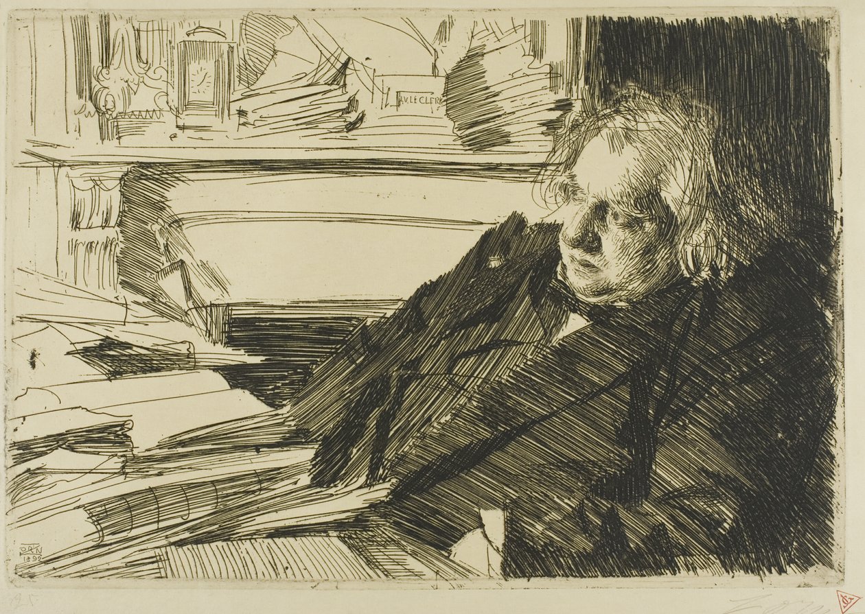 Ernest Renan de Anders Leonard Zorn