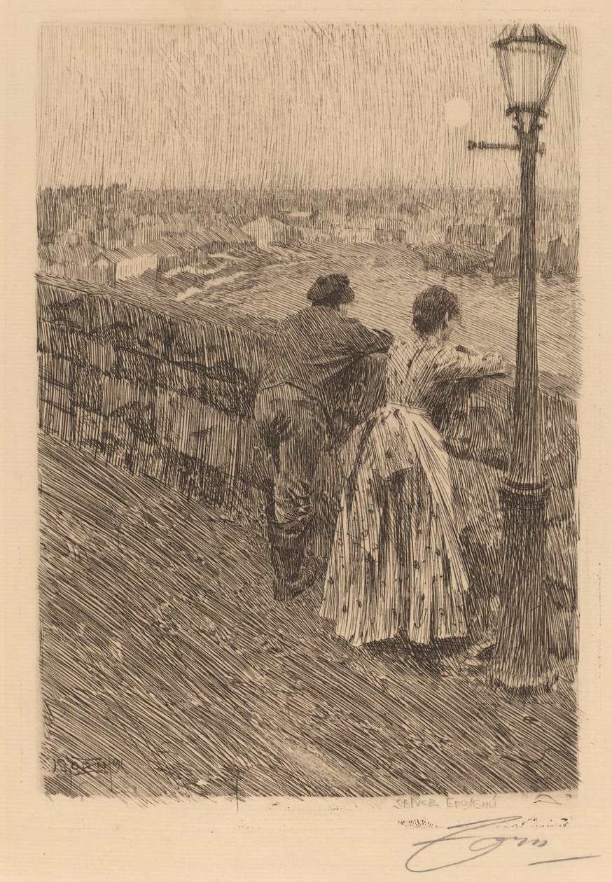 Pescador en Saint Ives de Anders Leonard Zorn