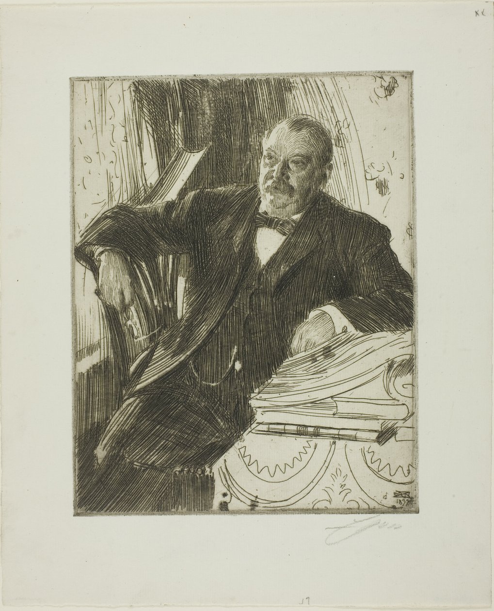 Grover Cleveland II de Anders Leonard Zorn