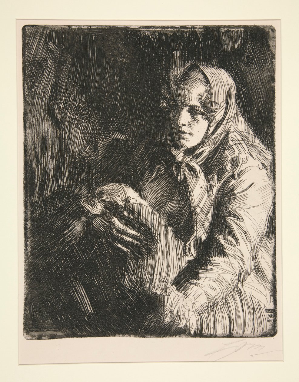 Virgen de Anders Leonard Zorn