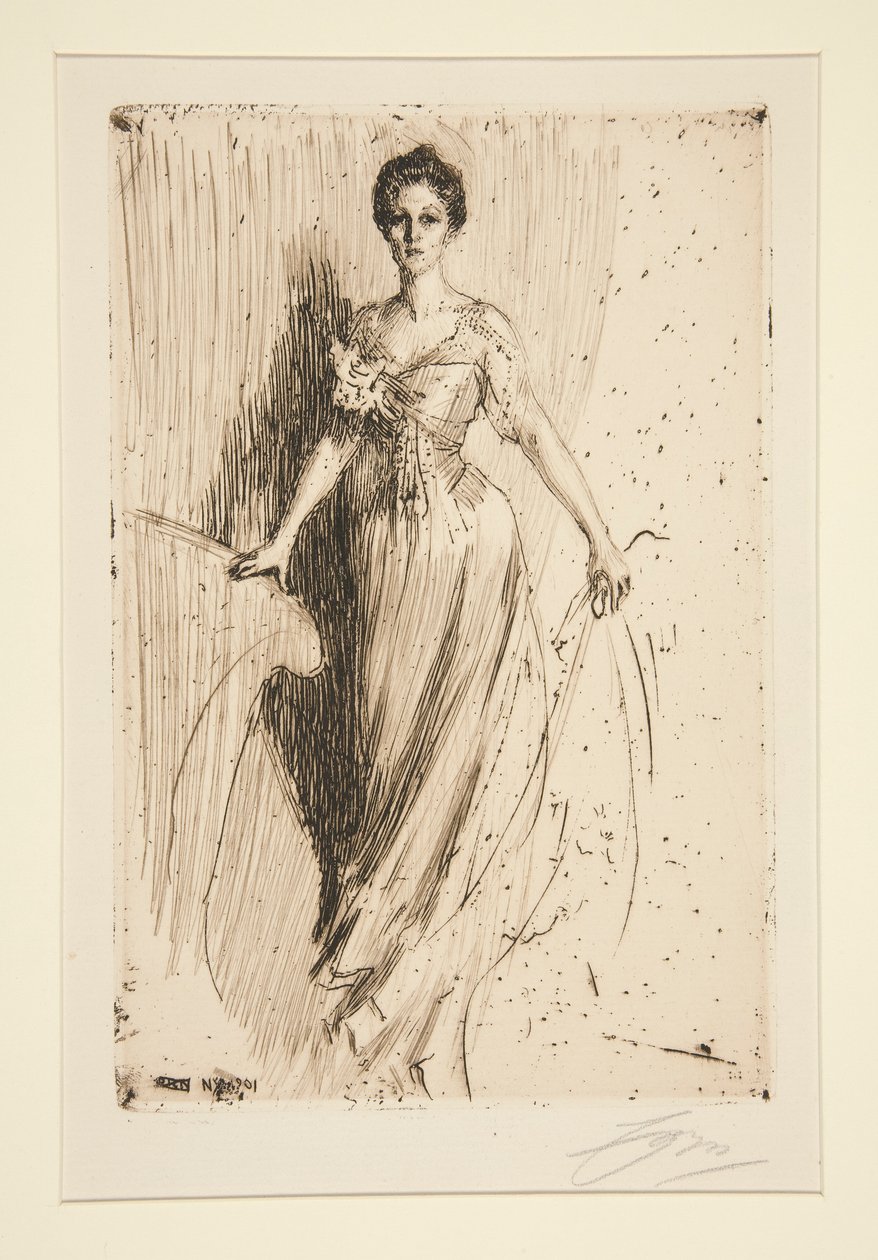 Señorita Ludman de Anders Leonard Zorn