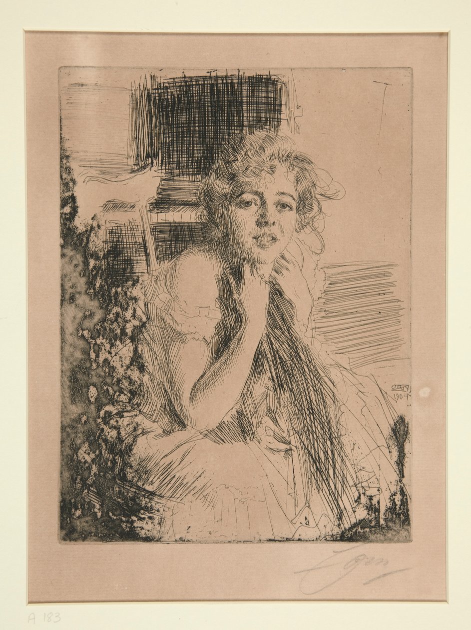 Milisegundo. emma rasmussen de Anders Leonard Zorn