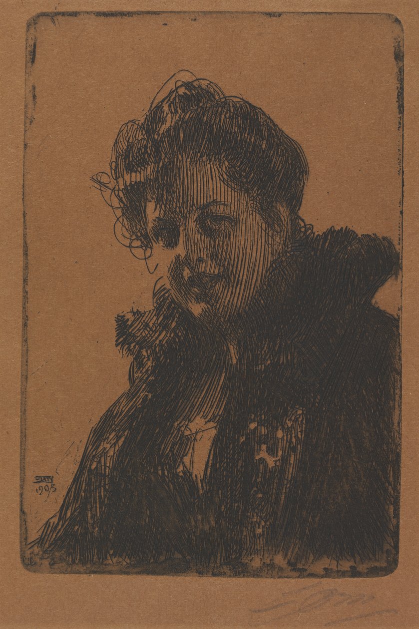Mme. Granberg de Anders Leonard Zorn